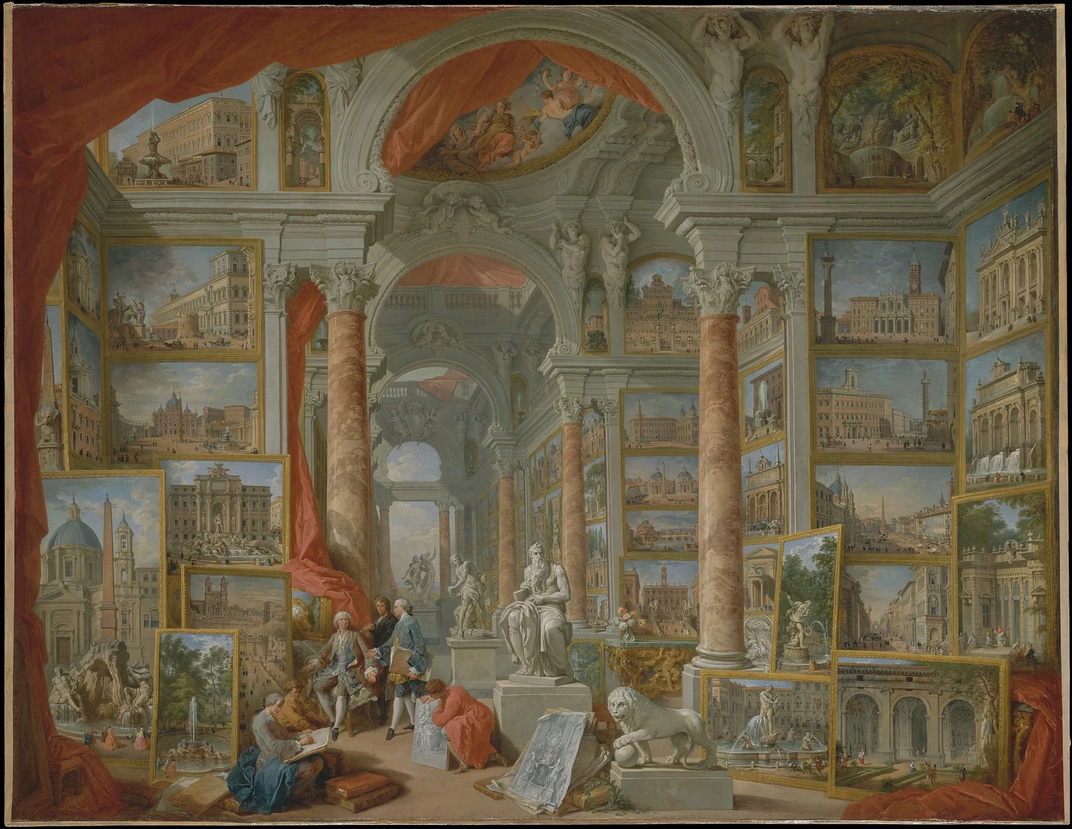 Galleria di vedute di Roma moderna - Metropolitan Museum of Art, New York